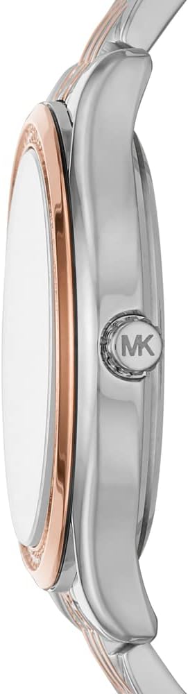 Michael Kors Mindy Three Hand White Dial Two Tone Steel Strap Watch For Women - MK7077 Buy Now By Michael Kors