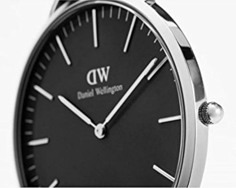 Daniel Wellington Classic Sheffield Black Dial Black Leather Strap Watch For Women - DW00100145 Buy Now By Daniel Wellington