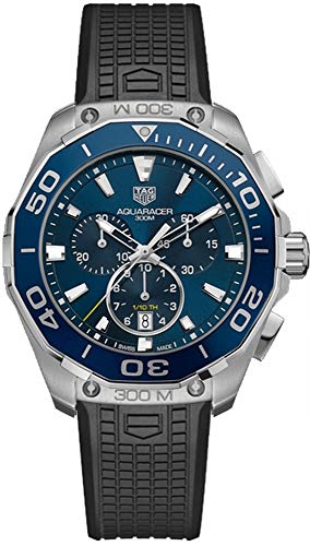 Shop Tag Heuer Aquaracer Blue Dial Watch for Men - CAY111B.FT6041 in USA