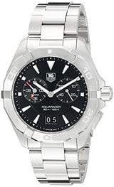 Tag Heuer Aquaracer Quartz Black Dial Silver Steel Strap Watch for Men - WAY111Z.BA0928 Buy Now By Tag Heuer