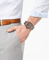 Emporio Armani Sigma Quartz Grey Dial Grey Steel Strap Watch For Men - AR11178 Buy Now By Emporio Armani