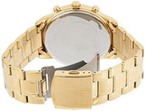 Guess Sunrise Chronograph Gold Dial Gold Steel Strap Watch For Women - W0330L1 Buy Now By Guess