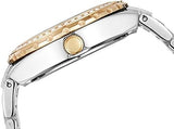 Guess Viva Diamonds Silver Dial Two Tone Steel Strap Watch for Women - W0111L5 Buy Now By Guess
