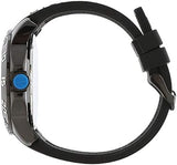 Shop Tommy Hilfiger Sport Multifunction Black Dial Black Rubber Strap Watch for Men - 1790983 in USA
