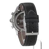 Hugo Boss Rafale Chronograph Quartz Silver Dial Black Leather Strap Watch For Men - 1513403 Buy Now By Hugo Boss
