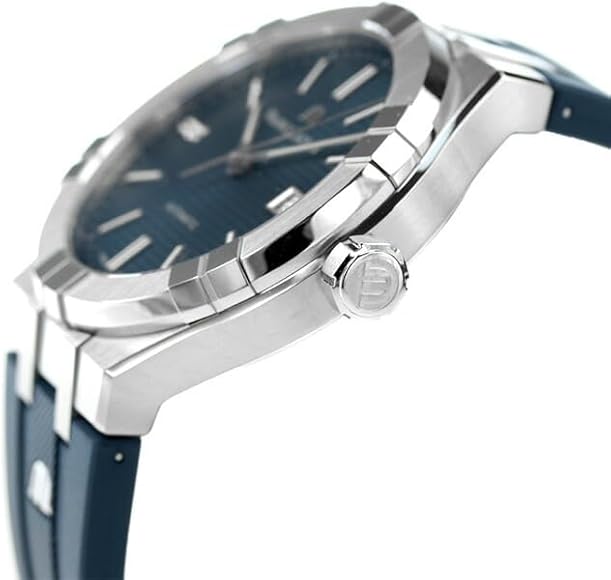 Maurice Lacroix Aikon Automatic Date Blue Dial Blue Silicone Strap Watch For Men - AI6008-SS000-430-4 Buy Now By Maurice Lacroix