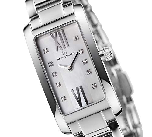 Maurice Lacroix Fiaba Mother of Pearl Dial Silver Steel Strap Watch for Women - FA2164-SS002-170 Buy Now By Maurice Lacroix