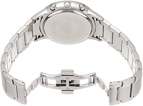 Emporio Armani Renato Chronograph Blue Dial Silver Steel Strap Watch For Men - AR11458 Buy Now By Emporio Armani