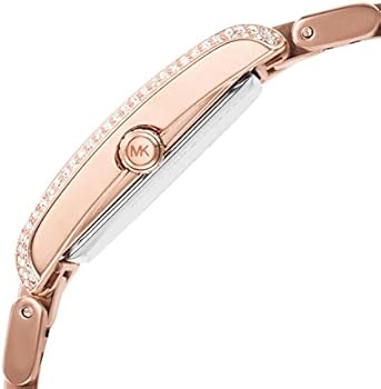Michael Kors Emery Three-Hand Crystals Silver Dial Rose Gold Steel Strap Watch for Women - MK4644 Buy Now By Michael Kors