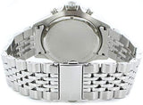 Michael Kors Bayville Chronograph Black Dial Silver Steel Strap Watch For Men - MK8749 Buy Now By Michael Kors