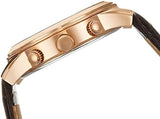 Guess Exec Chronograph Brown Dial Brown Leather Strap Watch For Men - W0076G4 Buy Now By Guess
