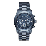 Michael Kors Runway Chronograph Blue Dial Blue Steel Strap Watch For Men - MK8538 Buy Now By Michael Kors