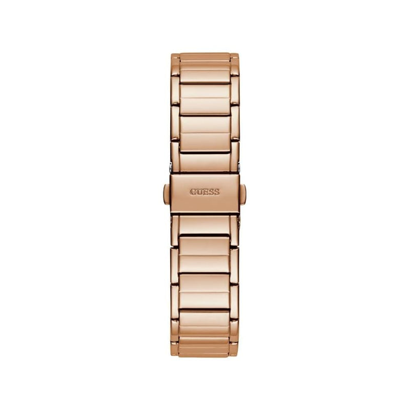 Guess Fusion Chronograph Rose Gold Dial Rose Gold Steel Strap Watch for Women - GW0552L3 Buy Now By Guess