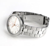 Michael Kors Garner Analog Silver Dial Silver Steel Strap Watch For Women - MK6407 Buy Now By Michael Kors