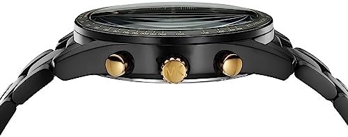 Michael Kors Warren Chronograph Black Dial Black Steel Strap Watch For Men - MK9113 Buy Now By Michael Kors