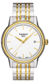 Tissot T Classic Carson Quartz White Dial Two Tone Steel Strap Watch for Men - T085.410.22.011.00 Buy Now By Tissot