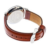Daniel Wellington Dapper St Mawes White Dial Brown Leather Strap Watch For Women - DW00100095 Buy Now By Daniel Wellington