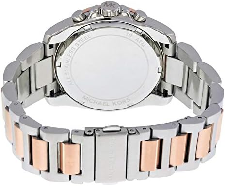 Michael Kors Brecken Chronograph White Dial Two Tone Steel Strap Watch For Women - MK6368 Buy Now By Michael Kors