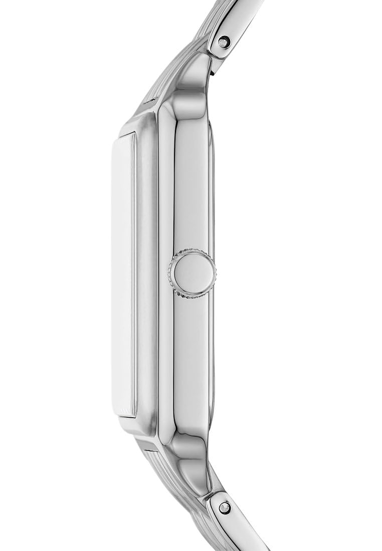 Fossil Raquel Three Hand Date Mother of Pearl Dial Silver Steel Strap Watch for Women - ES5306 Buy Now By Fossil