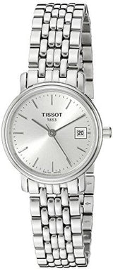Tissot T Classic Desire White Dial Silver Steel Strap Watch for Women - T52.1.281.31 Buy Now By Tissot