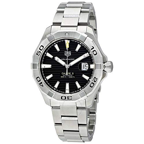 Shop Tag Heuer Aquaracer Black Dial Watch for Men - WAY2010.BA0927 in USA