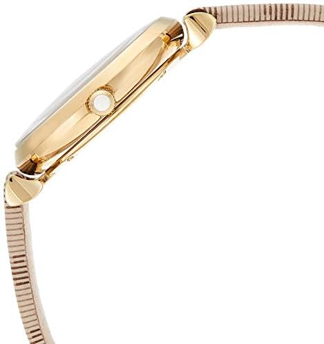 Emporio Armani Gianni T Bar Analog Silver Dial Beige Leather Strap Watch For Women - AR11127 Buy Now By Emporio Armani