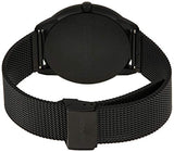 Shop Calvin Klein Minimal Black Dial Black Mesh Bracelet Watch for Men - K3M514B1 in USA