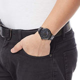 Shop Burberry The Classic Black Dial Black Leather Strap Watch for Men - BU10003 in USA