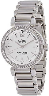 Coach Sports Crystals Silver Dial Silver Steel Strap Watch for Women - 14502194 Buy Now By Coach