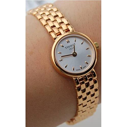 Tissot T Lady Lovely Silver Dial Rose Gold Steel Strap Watch For Women - T058.009.33.031.01 Buy Now By Tissot