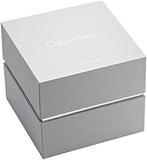 Calvin Klein Snake Black Dial Silver Steel Strap Watch For Women - K6E23141