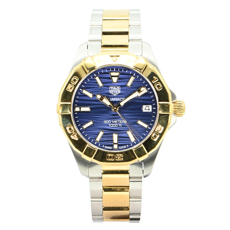 Shop Tag Heuer Aquaracer Blue Dial Watch for Women - WBD1325.BB0320 in USA