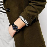 Marc Jacobs Baker Navy Blue Dial Navy Blue Leather Strap Watch for Women - MBM1329 Buy Now By Marc Jacobs