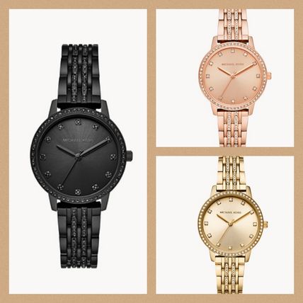 Michael Kors Melissa Three Hand Rose Gold Dial Rose Gold Steel Strap Watch For Women - MK4369 Buy Now By Michael Kors