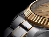 Tudor Style Automatic Gold Dial Two Tone Steel Strap Watch for Men - M12713-0001 Buy Now By Tudor