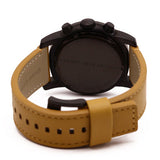 Marc Jacobs Larry Chronograph Black Dial Brown Leather Strap Watch for Men - MBM5053 Buy Now By Marc Jacobs