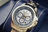 Maserati Successo Chronograph Silver Dial Silver Steel Strap Watch For Men - R8873621006 Buy Now By Maserati