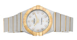 Shop Omega Constellation Manhattan Mother of Pearl Dial Two Tone Steel Strap Watch for Women - 131.20.28.60.55.002 in USA