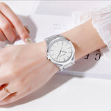 Michael Kors Channing Quartz White Dial Two Tone Steel Strap Watch For Women - MK6649 Buy Now By Michael Kors
