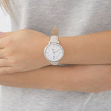 Fossil Jacqueline White Dial Beige Leather Strap Watch for Women - ES3793 Buy Now By Fossil
