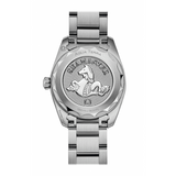 Shop Omega Seamaster Aqua Terra Quartz Diamond Black Dial Silver Steel Strap Watch for Women - 220.10.28.60.51.001 in USA