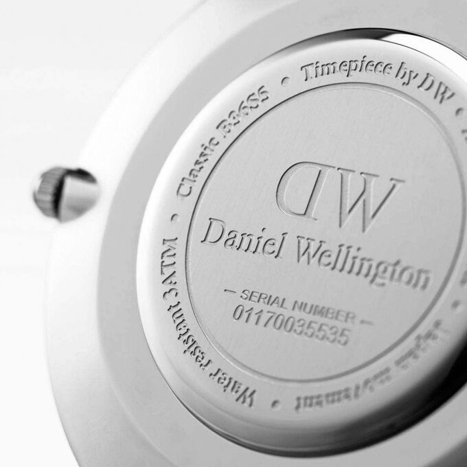 Daniel Wellington Classic Sheffield White Dial Black Leather Strap Watch For Men - DW00100020 Buy Now By Daniel Wellington