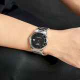 Tissot Luxury Powermatic 80 Black Dial Silver Steel Strap Watch For Men - T086.407.11.051.00 Buy Now By Tissot