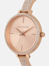 Michael Kors Jaryn Quartz Rose Gold Dial Rose Gold Steel Strap Watch For Women - MK3785 Buy Now By Michael Kors