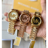 Michael Kors Runway Gold Dial Gold Steel Strap Watch for Women - MK5473 Buy Now By Michael Kors
