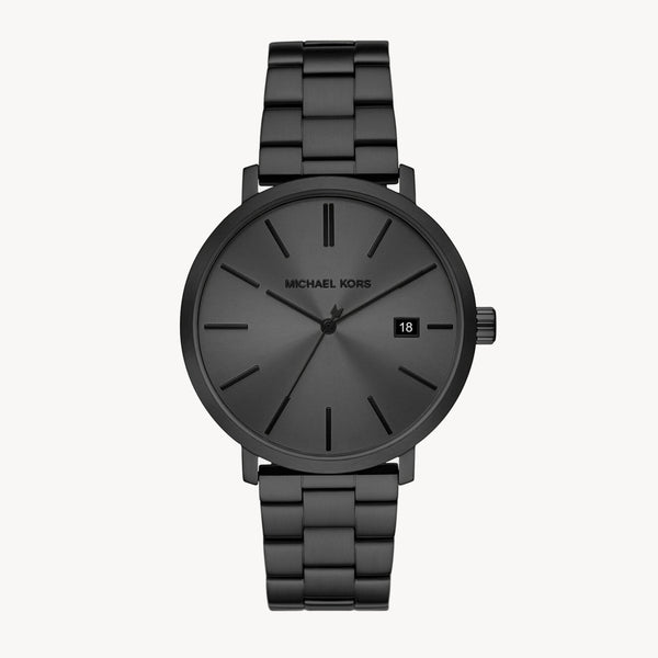 Michael Kors Blake Three-Hand Black Dial Black Steel Strap Watch for Men - MK9135 Buy Now By Michael Kors