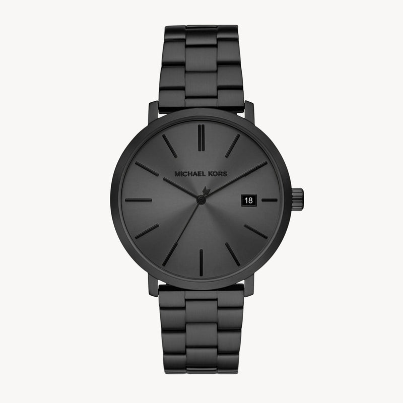 Michael Kors Blake Three-Hand Black Dial Black Steel Strap Watch for Men - MK9135 Buy Now By Michael Kors