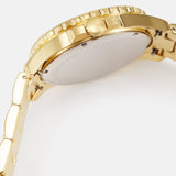 Guess BFF Multifunction Black Dial Gold Steel Strap Watch for Women - W0231L3 Buy Now By Guess