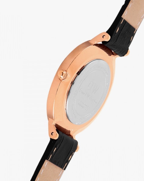 Daniel Wellington Classic Petite Reading Black Dial Black Leather Strap Watch For Women - DW00100167 Buy Now By Daniel Wellington