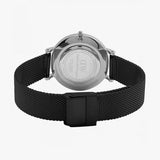 Daniel Wellington Petite Ashfield Black Dial Black Mesh Strap Watch For Women - DW00100246 Buy Now By Daniel Wellington